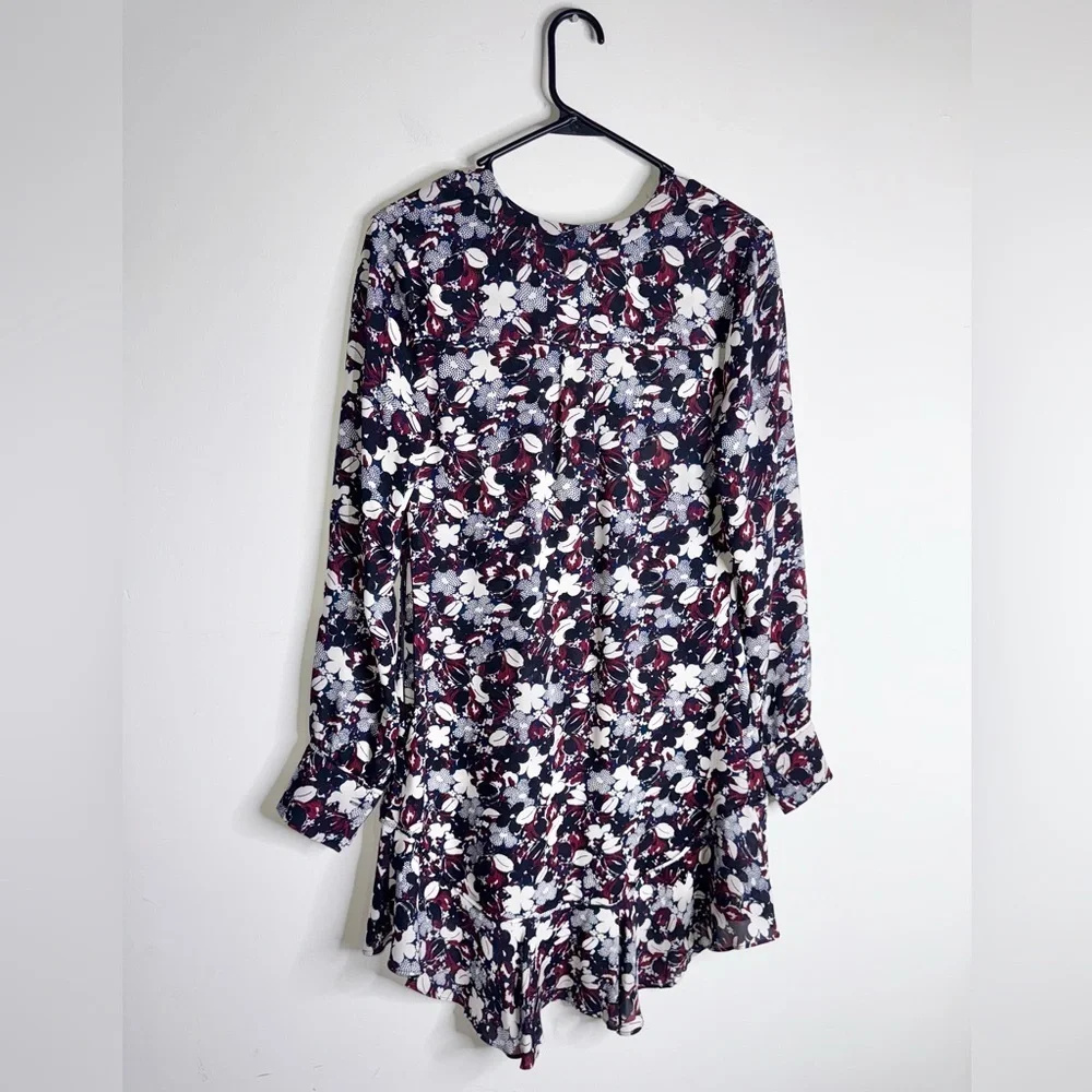 Veronica Beard Franklin Printed Silk Dress - Picture 5 of 11
